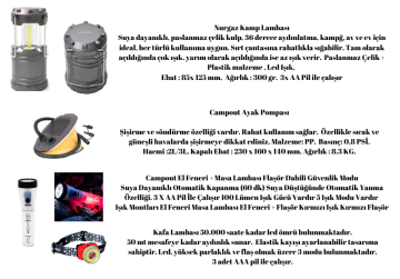 KAMP KONAKLAMA SETİ