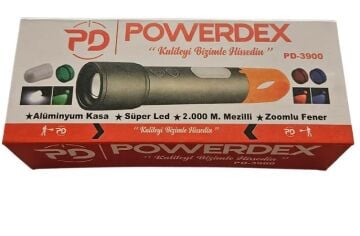 POWERDEX PD-3900 EL FENERİ ŞARJLI