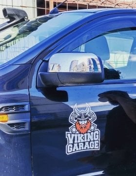 VIKING GARAGE STICKER