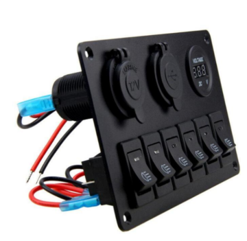 6 DÜĞMELİ ANAHTAR PANELİ