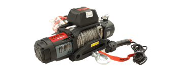 MXO 12000 lb DKL Serisi Çift Vitesli Sentetik Halatlı Vinç 12V