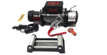 MXO 12000 lb Çelik Halatlı Uzaktan Kumandalı Vinç 12V