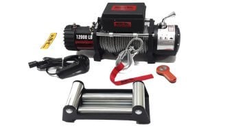 MXO 12000 lb Çelik Halatlı Uzaktan Kumandalı Vinç 24V