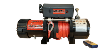 MXO 6000 lb Sentetik Halatlı Uzaktan Kumandalı Vinç 12V
