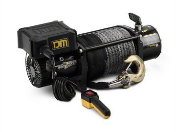 TJM 9500 Lb Torq Sentetik Halatlı Vinç 12V