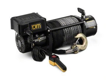 TJM 9500 Lb Torq Sentetik Halatlı Vinç 12V