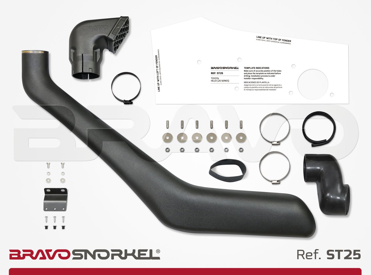 TOYOTA HILUX SNORKEL 25 SERIES (2005-2015)