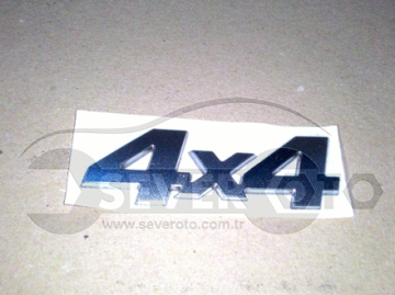 4X4 AMBLEM (PARLAK)