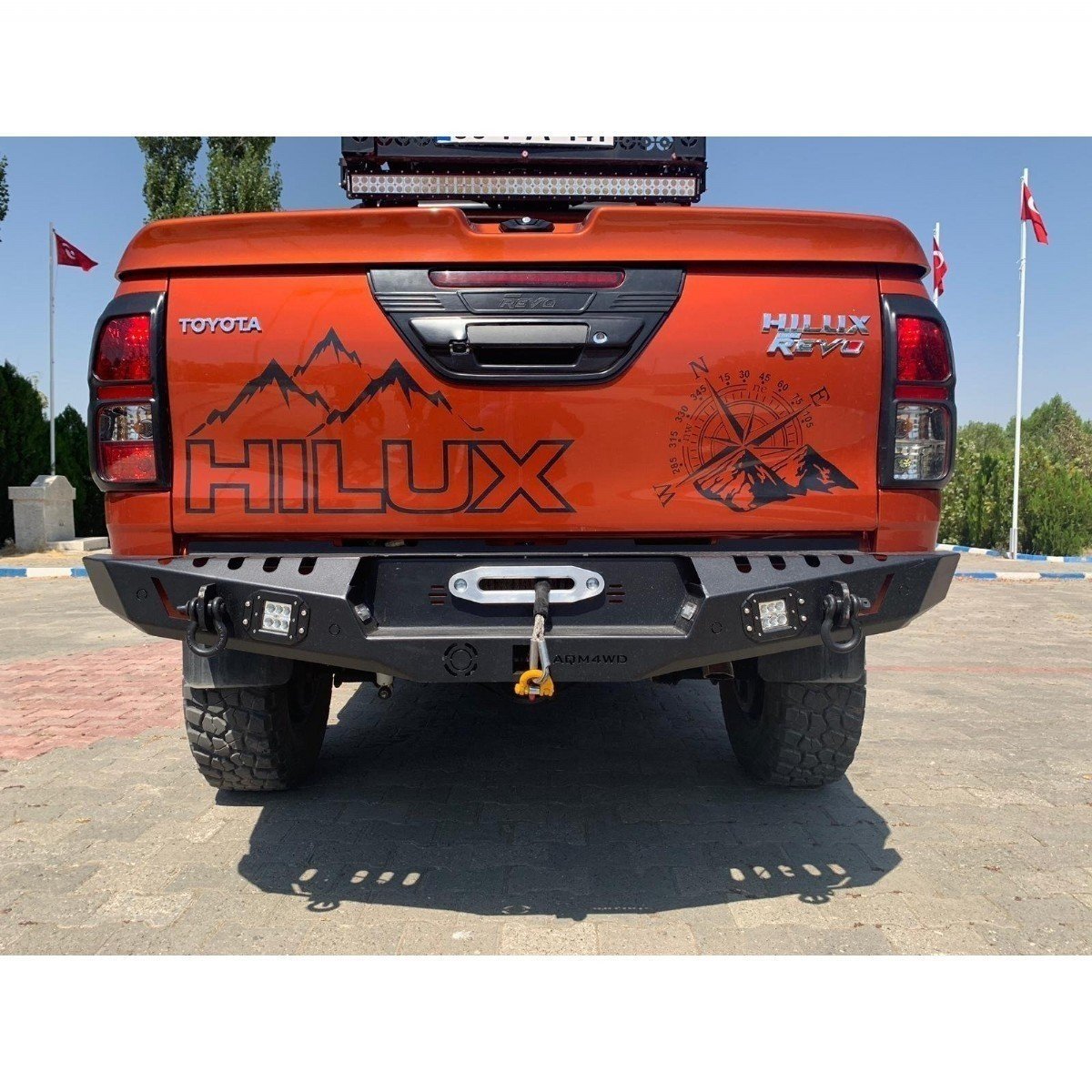 TOYOTA REVO ARKA TAMPON 2015+