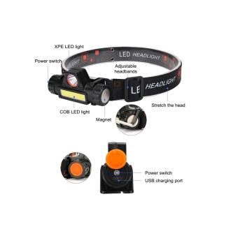 KAFA LAMBASI USB ŞARJLI