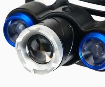 KAFA LAMBASI ŞARJLI 4 FONKSİYONLU