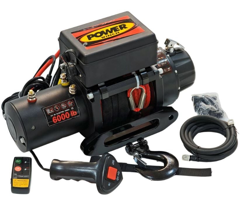 6000 LB SENTETİK HALATLI VİNÇ