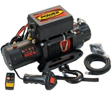 6000 LB SENTETİK HALATLI VİNÇ