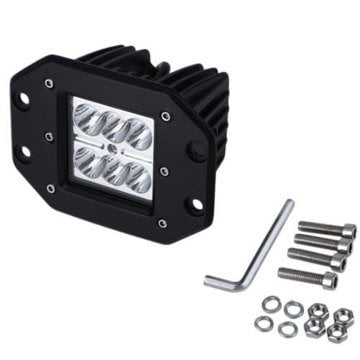 TAMPON GÖMME LED 18 W 8 CM