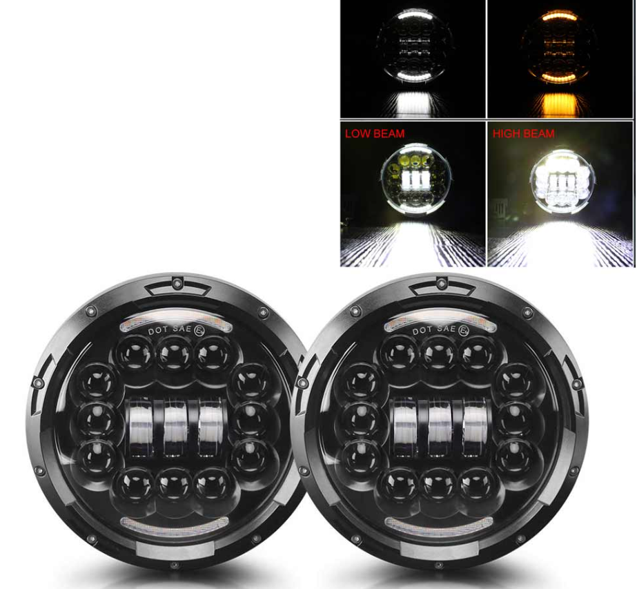 7'' LED FAR TAKIM