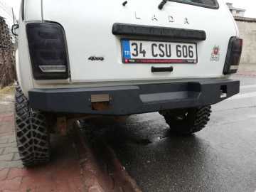 LADA NİVA DEMİR ARKA TAMPON (GÖMME LEDLER DAHİL)