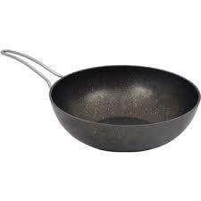 Granit Döküm Wok Tava 28 Cm