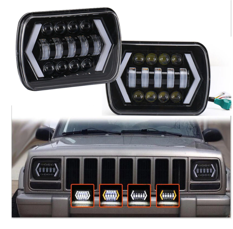 JEEP WRANGLER & CHEROKEE & LN106 UYUMLU LED FAR (TAKIM)