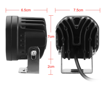 BEYAZ DELİCİ OFFROAD LED 40 W 7,5 CM