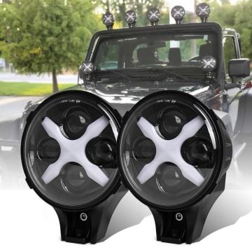 6'' 60 W OFFROAD SİS LAMBASI X MODEL TAKIM