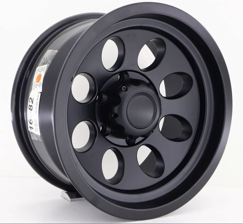 16'' 5x139.7 Off Road Mat Black Jant Takım