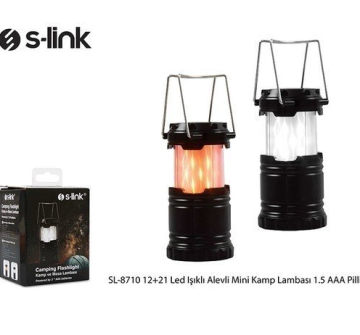 LED KAMP LAMBASI PİLLİ (Alev Görünümlü)