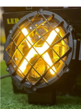 KAFESLİ OFFROAD SİS LAMBASI X MODEL TAKIM 60 W 7 İNÇ