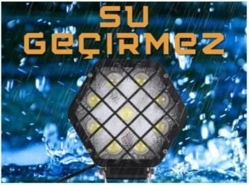 KAFESLİ SİS / ÇALIŞMA LAMBASI 27 W 14 CM
