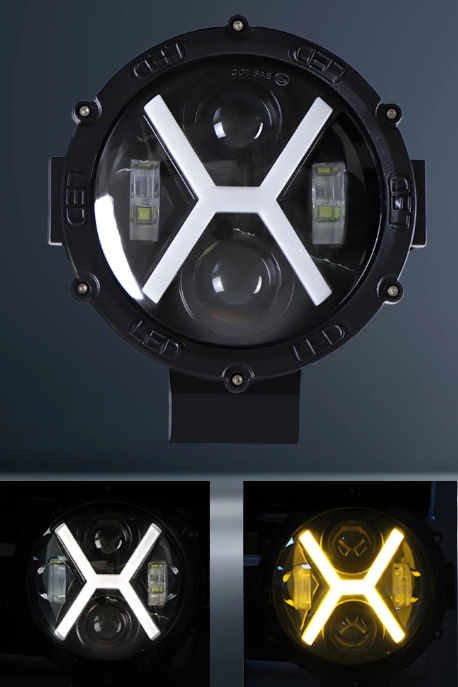 X MODEL SİS LAMBASI  60 W  7 İNÇ (2'li TAKIM)