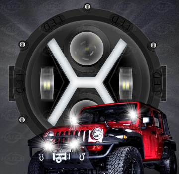 X MODEL SİS LAMBASI  60 W  7 İNÇ (2'li TAKIM)