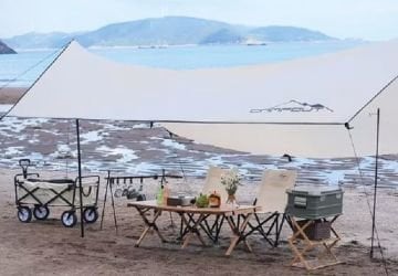 CAMPOUT TARP 4,40 x 3,40 x 2,90 MT