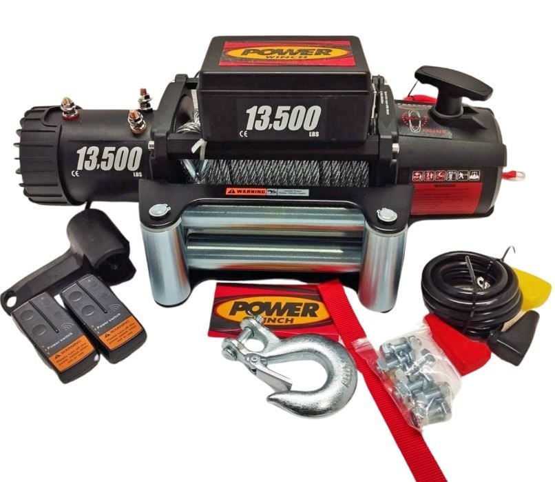13500 LB ÇELİK HALATLI VİNÇ 12 V