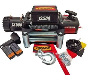 13500 LB ÇELİK HALATLI VİNÇ 12 V