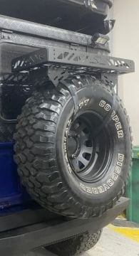 Stepne Lastik Üstü Raf