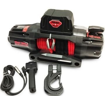 13500 LB PRO SENTETİK KIRMIZI HALATLI