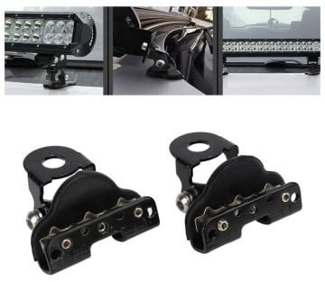 KAPUT LED MONTAJ BRAKETİ SİYAH (Takım)