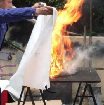 Yangın Battaniyesi (100x100 cm)