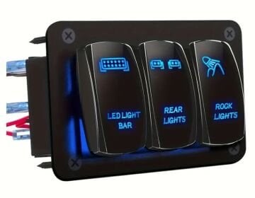 3 DÜĞMELİ ANAHTAR PANELİ